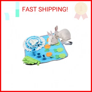 Rabbit Foraging Mat, Interactive Feed Game for Boredom, Small Pet Puzzle Toy, 20 - Picture 1 of 2