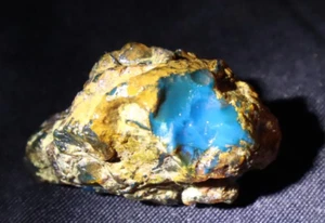 Finest Natural Dominican Translucent Sky Blue Amber Rough Specimen 43mm 14g - Picture 1 of 11