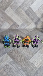 4x Teenage Mutant Ninja Turtles Figuren Viacom Playmates 2013 Konvolut Restposten - Bild 1 von 10