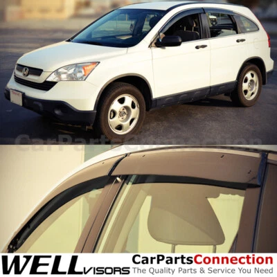 Viseras de ventana WellVisors 07-11 para Honda CRV parasoles deflectores Foto 1 de 4