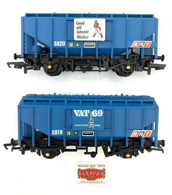 MR25 - BACHMANN H0 - LOTE 2 VAGONES SILO INGLÉS Foto 1 de 2