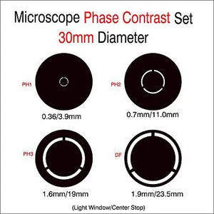 Mikroskop Phasenkontrastringe 30 mm Einführungsdurchmesser - Bild 1 von 1