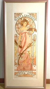 Alphonse Mucha Lithograph "The White Star" Limited edition of 300 copies gift - Picture 1 of 10