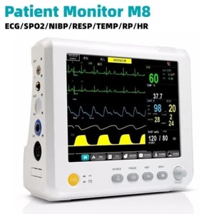 Nuevo monitor portátil de signos vitales de 6 parámetros ECG/NIBP/PR/SPO2/RESP/TEMP - Imagen 1 de 4