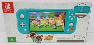 Nintendo Switch Lite Animal Crossing New Horizons Timmy & Tommy Aloha Edition - Bild 1 von 8