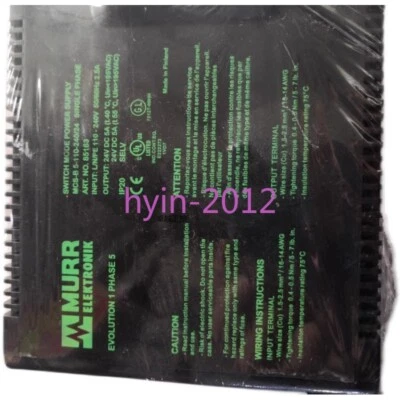 1pcs Used MURR MC85163S-B 5-110-240/24 85163 - Image 1 of 2