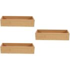 3 Pack Wooden Box Mother's Day Gift Jewelry Storage Display