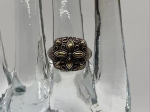 Nuevo anillo cuadrado de plata esterlina Boma - talla 6 - Imagen 1 de 9