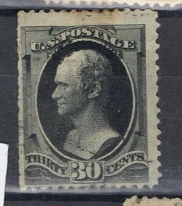 United States 1870 30 cents Alexander Hamilton SG 192 Sc 154 Used see note - Bild 1 von 1
