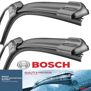 2 X Wiper Blades Bosch Clear Advantage for 2007 Volkswagen Golf City Set - Picture 1 of 3