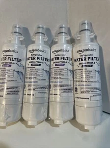 4 Pk Amazon Basics Replacement Refrigerator Water Filter AMZN-LT700P-S Standard - Picture 1 of 4