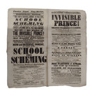 1847 Theatre Royal Haymarket Poster School For Scheming The Invisible Prince Org