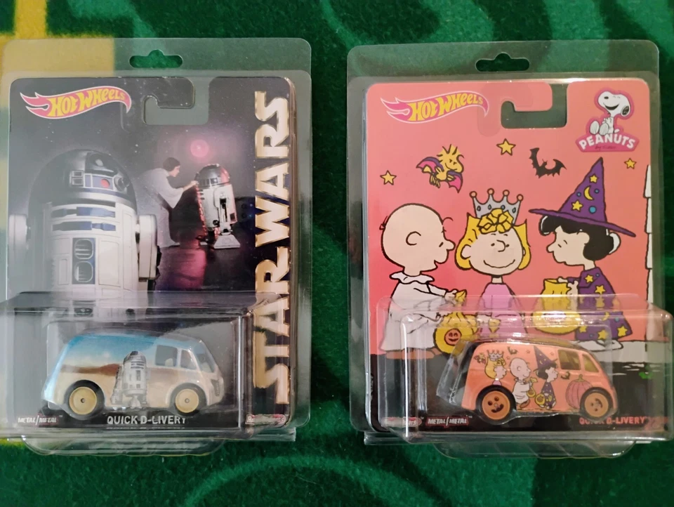 风火轮 Pop Culture Quick D-Livery 批量 2 件 - 花生星球大战保护 — 第 1/4 张图片