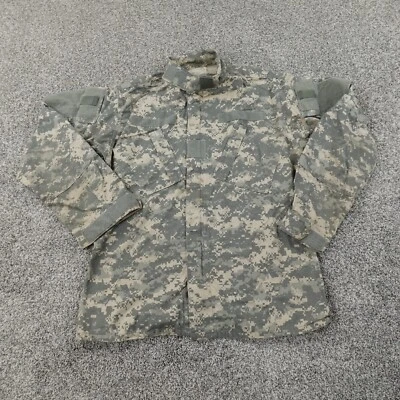 Military Coat Mens M Green Brown Digital Camo Army Combat Uniform ACU Jacket - Image 1 of 4