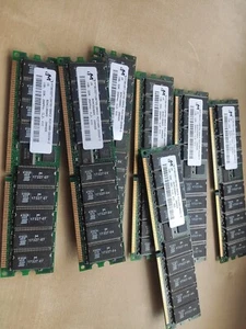 MICRON MT36VDDT12872G-265C2 1GB PC2100R ECC SERVER MEMORY USED - Picture 1 of 2