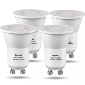 Mini GU10 LED Leuchtmittel 2700K Soft WarmweißMR11 GU10 Sockel 25W Halogen Äquivale - Bild 1 von 6