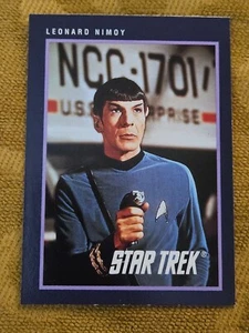 1991 Impel Star Trek Leonard Nimoy Card 265 - Picture 1 of 9