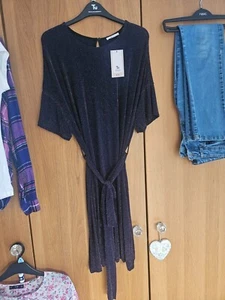 TU - Purple Sparkle T-Shirt Dress (Size 10, Brand New w/Tags, RRP £18) - Picture 1 of 3