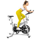Stationary Professional Indoor Cycling Bike Exercise Bike with 24 lbs