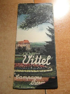 Brochure Prospect Vintage Tourisme VITTEL CAMPAGNE THERMALE vers 1945 - Picture 1 of 4