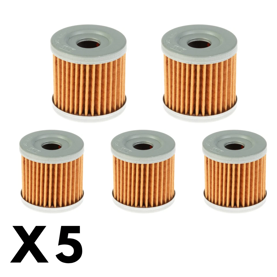 5 Pack Whites Oil Filter for Suzuki DRZ400E 2000-2024 - Image 1 of 1