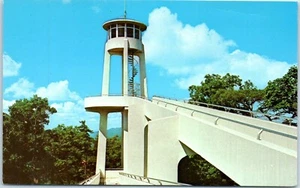 Torre di Osservazione Foothills Parkway at Look-Rock Great Smoky Mts. Cartolina c1969 - Foto 1 di 2