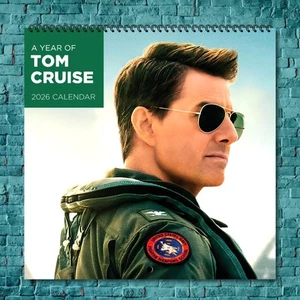 Tom Cruise 2026 Calendario da Parete, Calendario Fotografico Celebrità 12 Mesi - Foto 1 di 4