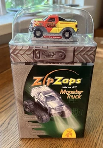 Radio Shack Zipzap Micro RC Monster Truck Carolina Crusher New in Box - Picture 1 of 6