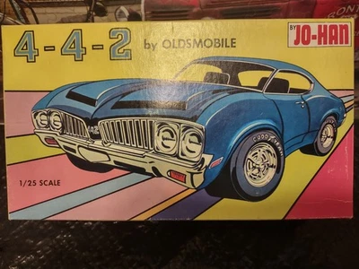 Coche Divertido 100% Completo Escala 1/25 Raro De Colección Johan 442 Olds Competición Completa  Foto 1 de 4