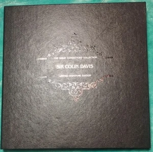 The Greatest Conductors Collection Site Colin Davis Signed Ed Franklin Mint - Picture 1 of 9
