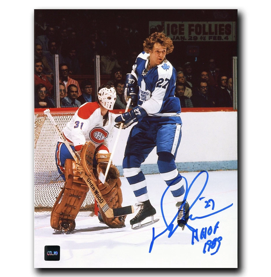 Foto autografiada de 8x10 de Darryl Sittler Toronto Maple Leafs Foto 1 de 1
