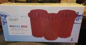 PH001 Ultra Alkaline Water Filter - Advanced Superior Filtration 3-Pack Sealed - Picture 1 of 2