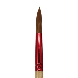 CL-30 Classroom Colors Red Round Artist Brush - Picture 1 of 14
