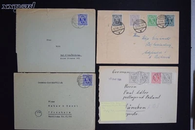 AMG-GERMANY AM POST Postal History Lot #55 - SEE SCAN - $$$ - Image 1 of 3