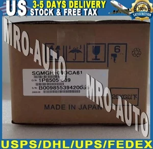 1PC New YASKAWA SGMGH-09DCA61 AC SERVO MOTOR Expedited Shipping - Picture 1 of 5