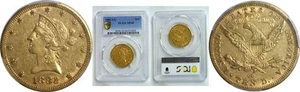 1882-CC $10 Liberty Gold PCGS XF-45 - Picture 1 of 3