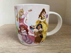 Disney Princesses Pale Pink Mug 11 Characters - Picture 1 of 7