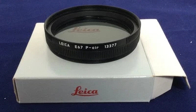 Leica E67 P-cir  13377 Circular Polarizer Filter with box great condition  - Image 1 of 4