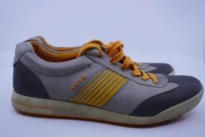 Zapatos de golf ECCO Hydromax sin clavos gris naranja para hombre talla EU 43 US 9-9,5 - Imagen 1 de 7