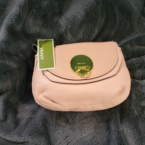 Or Yany Womens Pink Leather Adjustable Crossbody Handbag Size Medium Travel - Picture 1 of 3