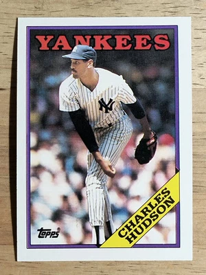 1988 Topps #636 Charles Hudson - Image 1 of 2