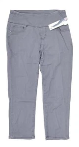 Jag Women's Comfy Pull-On Capri Pants Stretch Sz. 0 (Dark Gray) 151148 - Picture 1 of 2
