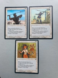 Icatian Javelineers x3 MTG Fallen Empires (1994) Common White Creature NM - Picture 1 of 2
