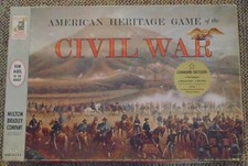 Milton Bradley American Heritage Vintage Board Game Civil War # 5