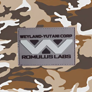 Alien Romulus Corporation Labs Weyland-Yutani Airsoft Morale Xenomorph PVC Patch - Picture 1 of 2