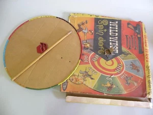 Tiro a segno in latta litografata e legno (incompleto). Anni 60. - Imagen 1 de 2