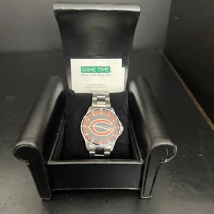 Men’s wrist watch Chicago Bears Game Time NFL New Coach Series NEW OPEN PACKAGE - Picture 1 of 7