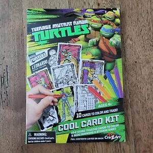 Kit carte collezionabili Tartarughe Ninja Teenage Mutant Ninja 1 ea kit nuovo - Foto 1 di 7