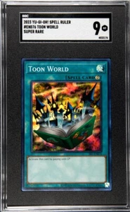 SGC 9 Toon World Super Rare 25th Anniversary Edition SRL-EN076 YuGiOh - Picture 1 of 2