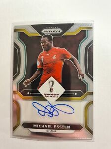 Panini PRIZM World Cup 2022 select Autograph Auto signed Michael Essien Legend